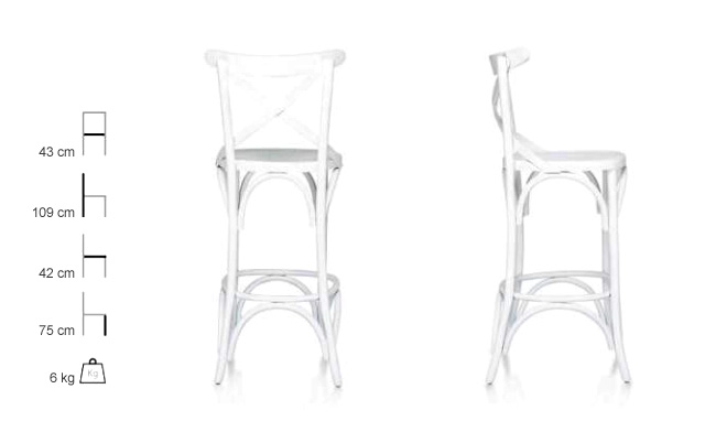 Thonet Bar Sandalye No 105 detay