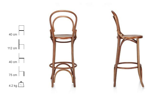 Thonet Bar Sandalyesi No 298 detay