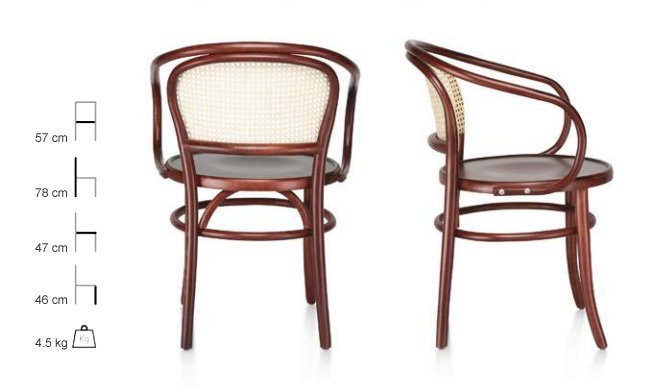 Thonet Sandalye No 305 Detay